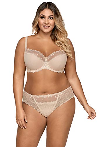 Ava 1030 Liscio reggiseno semi imbottito beige 6D