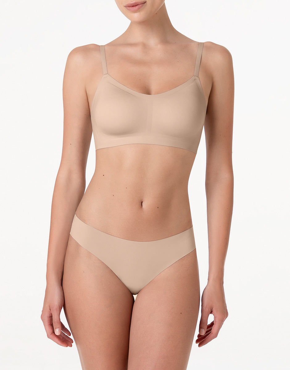 Lovable Invisible Fusion Reggiseno Senza Ferretto Nudo Chiaro