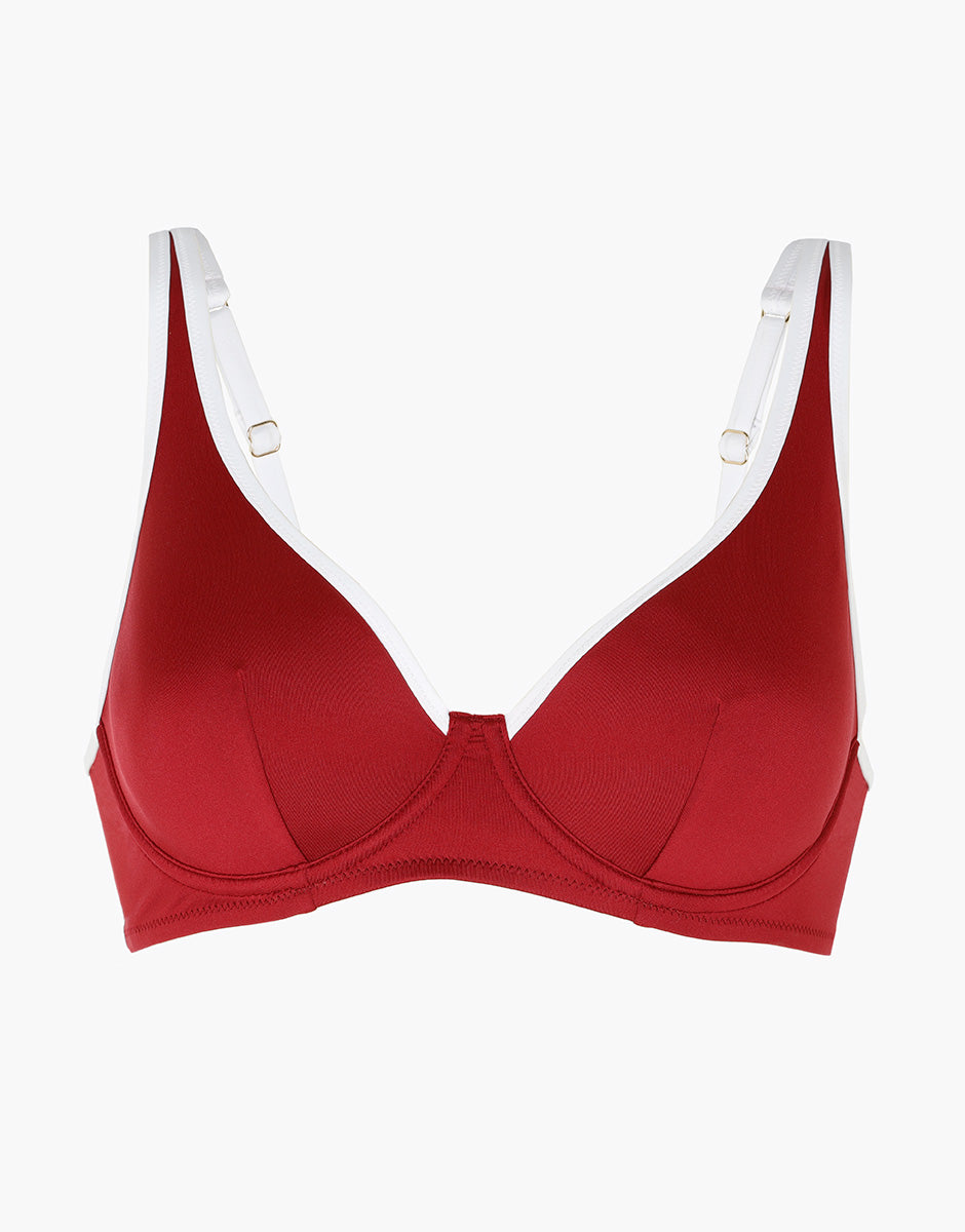 Lovable Timeless bikini vela con ferretto rosso tibetano