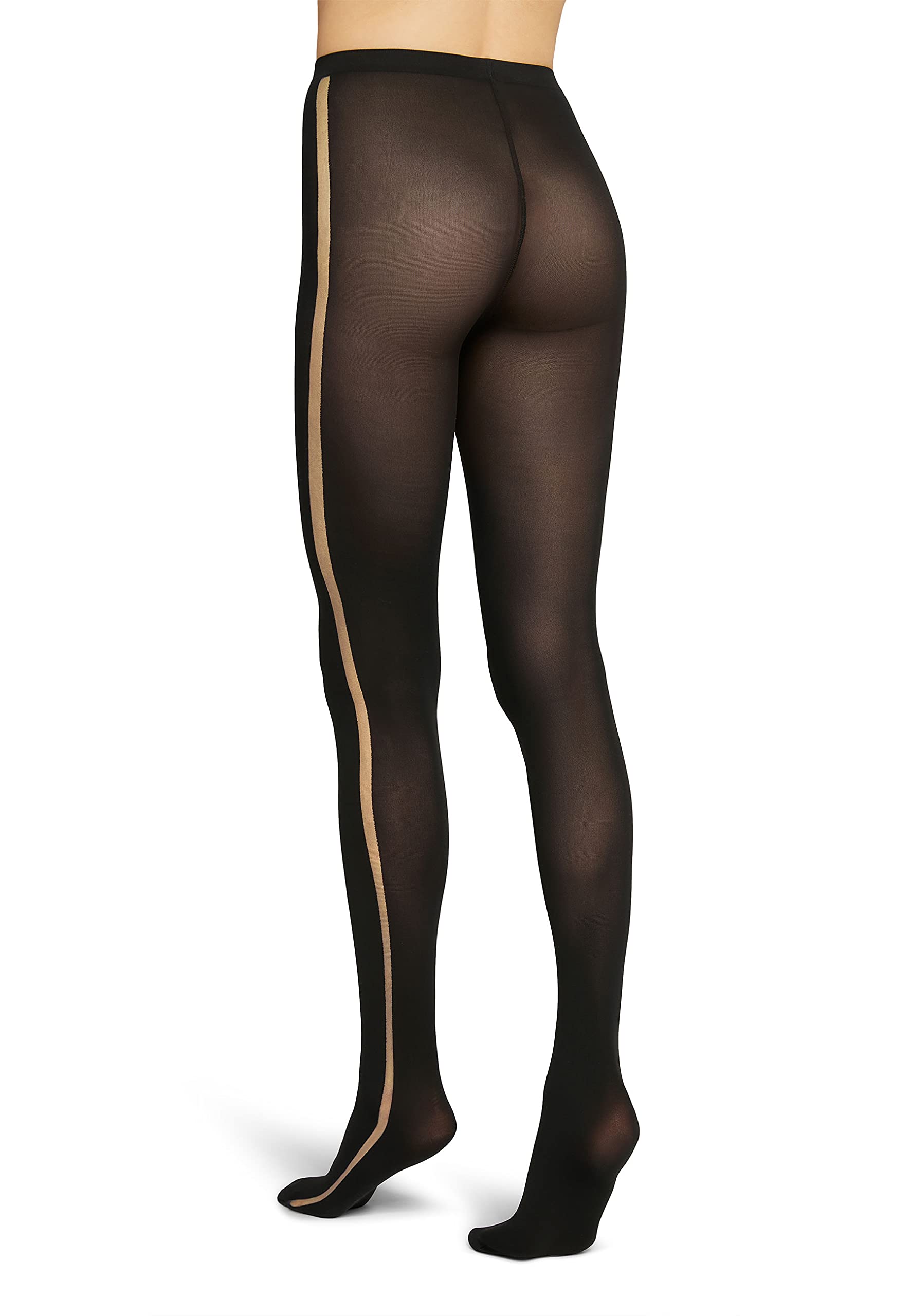 Wolford Leia collant opaco 50 den striscia laterale