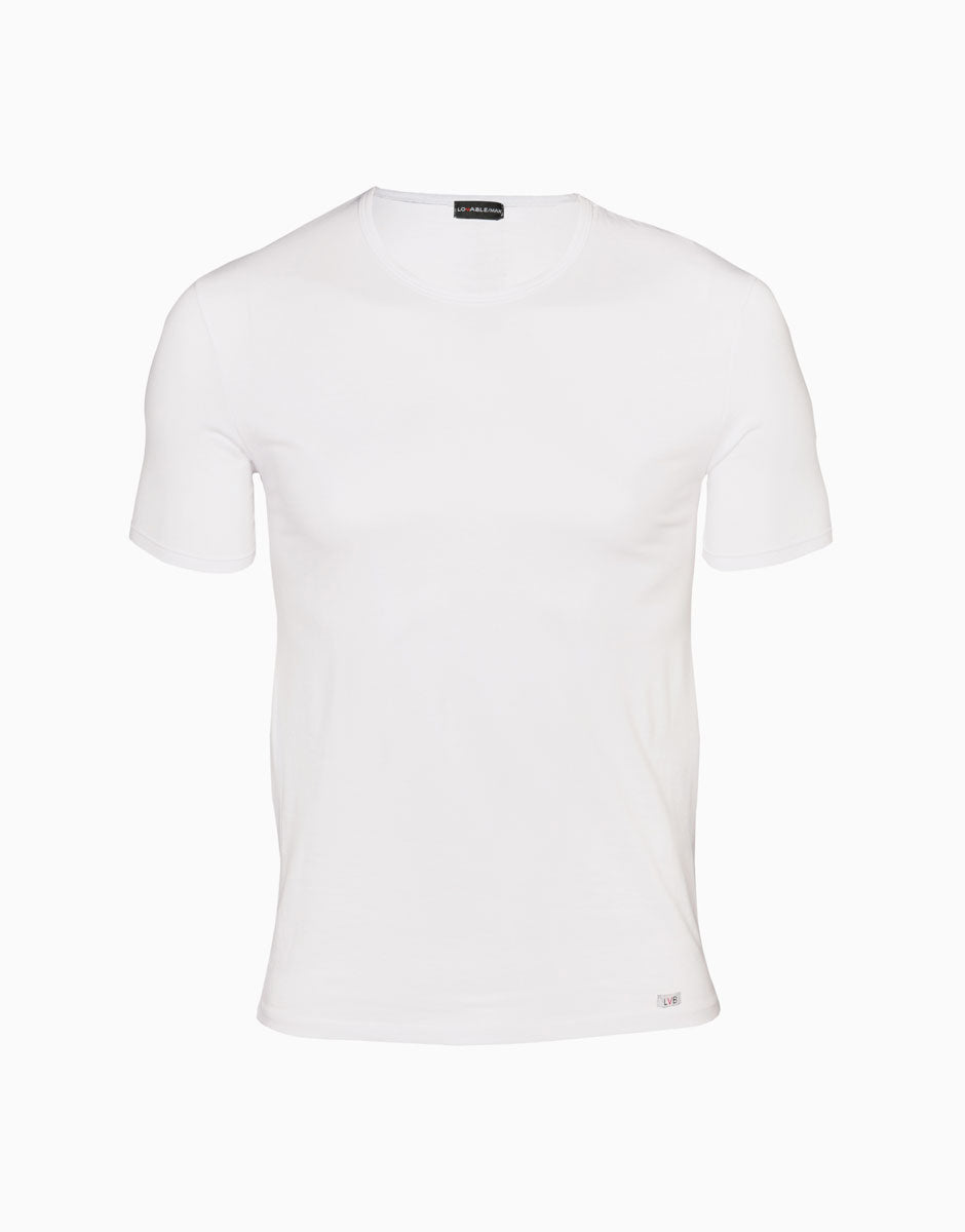 Lovable Man Premium Cotton L6016 t-shirt bianca