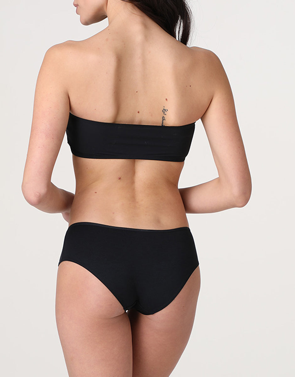 Lovable Ultrasoft Panties culotte nero cotone modal