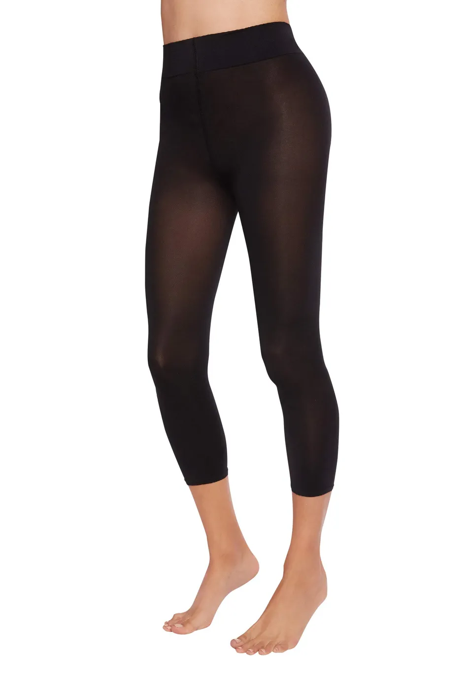 Wolford Velvet 66 leggings capri yoga nero