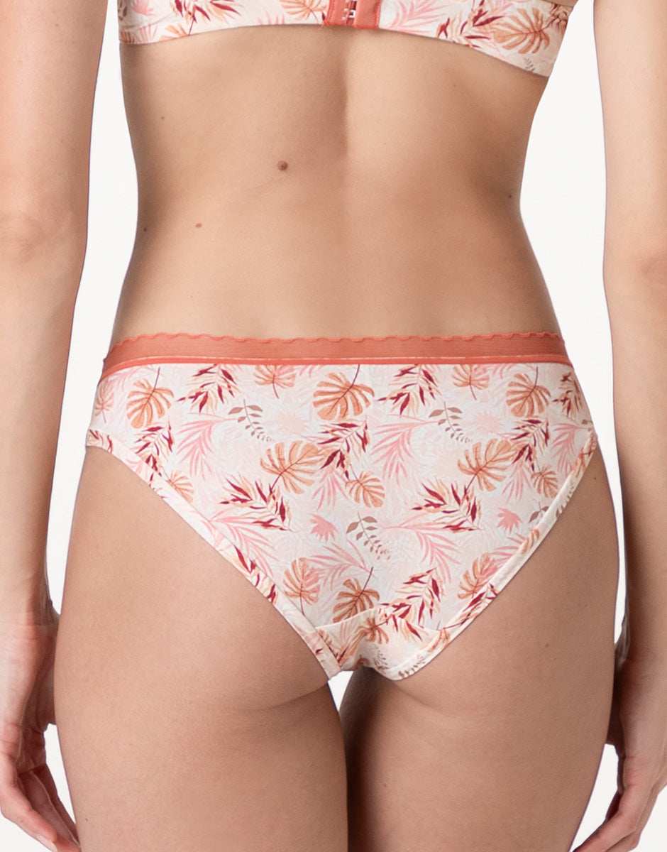 Lovable My Daily Comfort Printed slip rosa polvere microfibra
