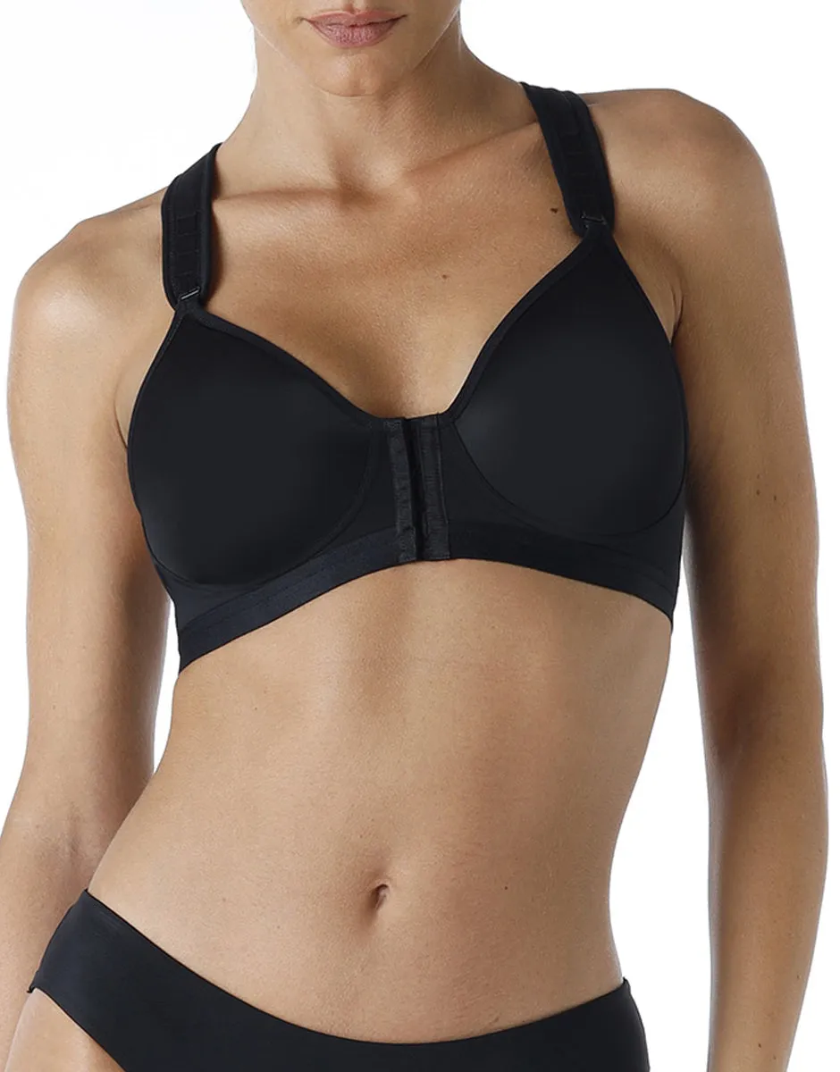 Lovable Active Comfort Reggiseno Sportivo nero frontale