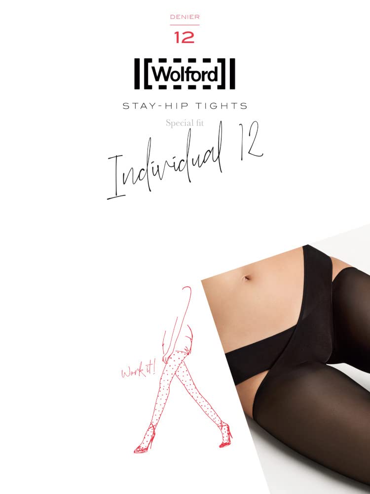 Wolford Individuale 12 Stay-Hip collant nero L