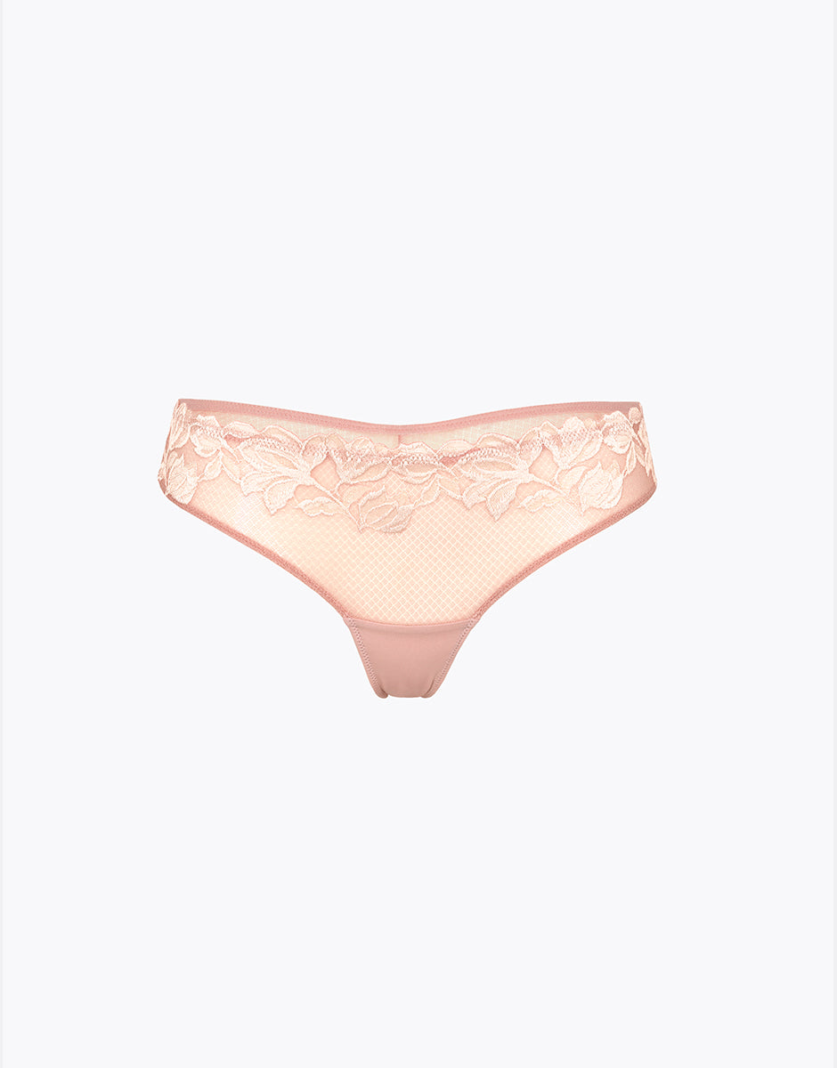 Lovable Elegant Muse brasiliano pizzo avorio perlato