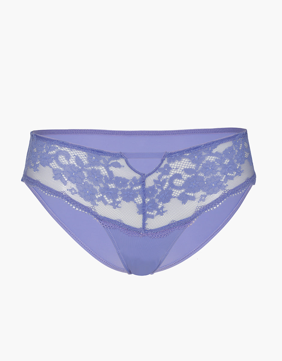 Lovable Flower Dreams slip midi pizzo violetto