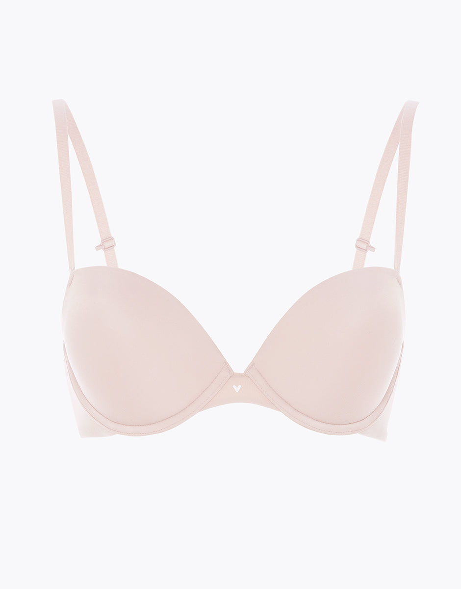 Lovable Invisible Secret reggiseno push-up skin con ferretto