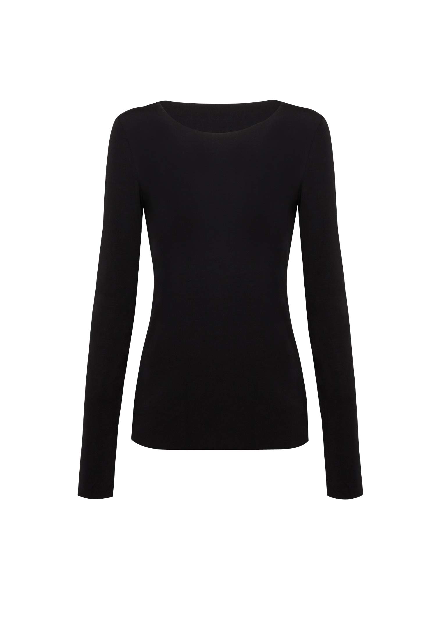 Wolford Aurora Pure top maniche lunghe jersey girocollo