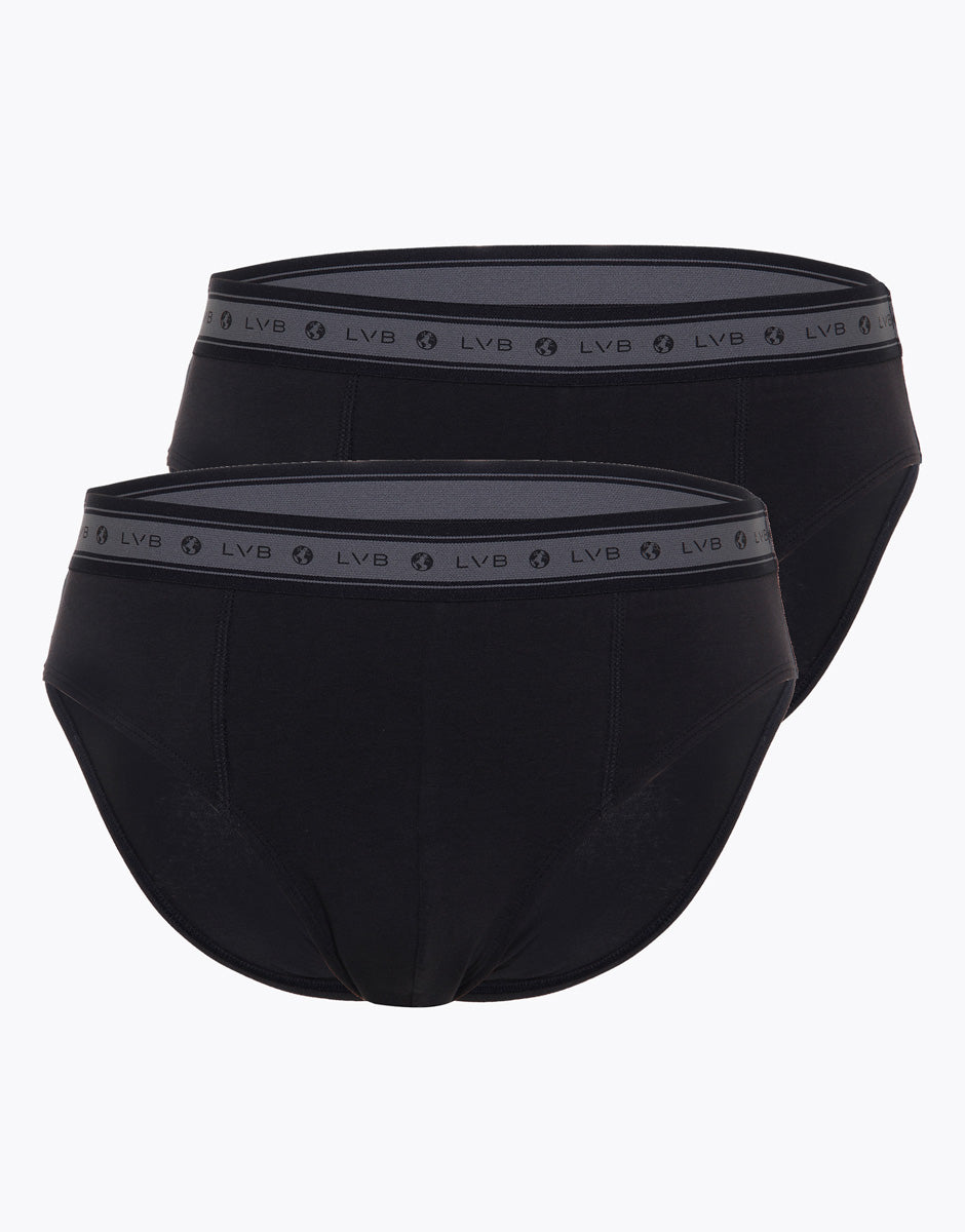 Lovable Man slip uomo cotone bio nero x2