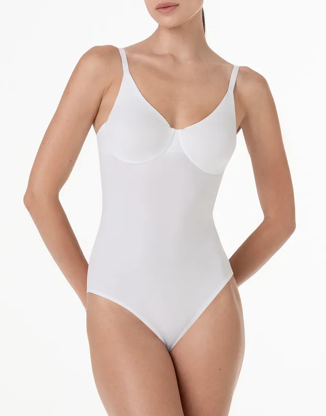 Lovable Invisible Essence body con ferretto bianco microfibra