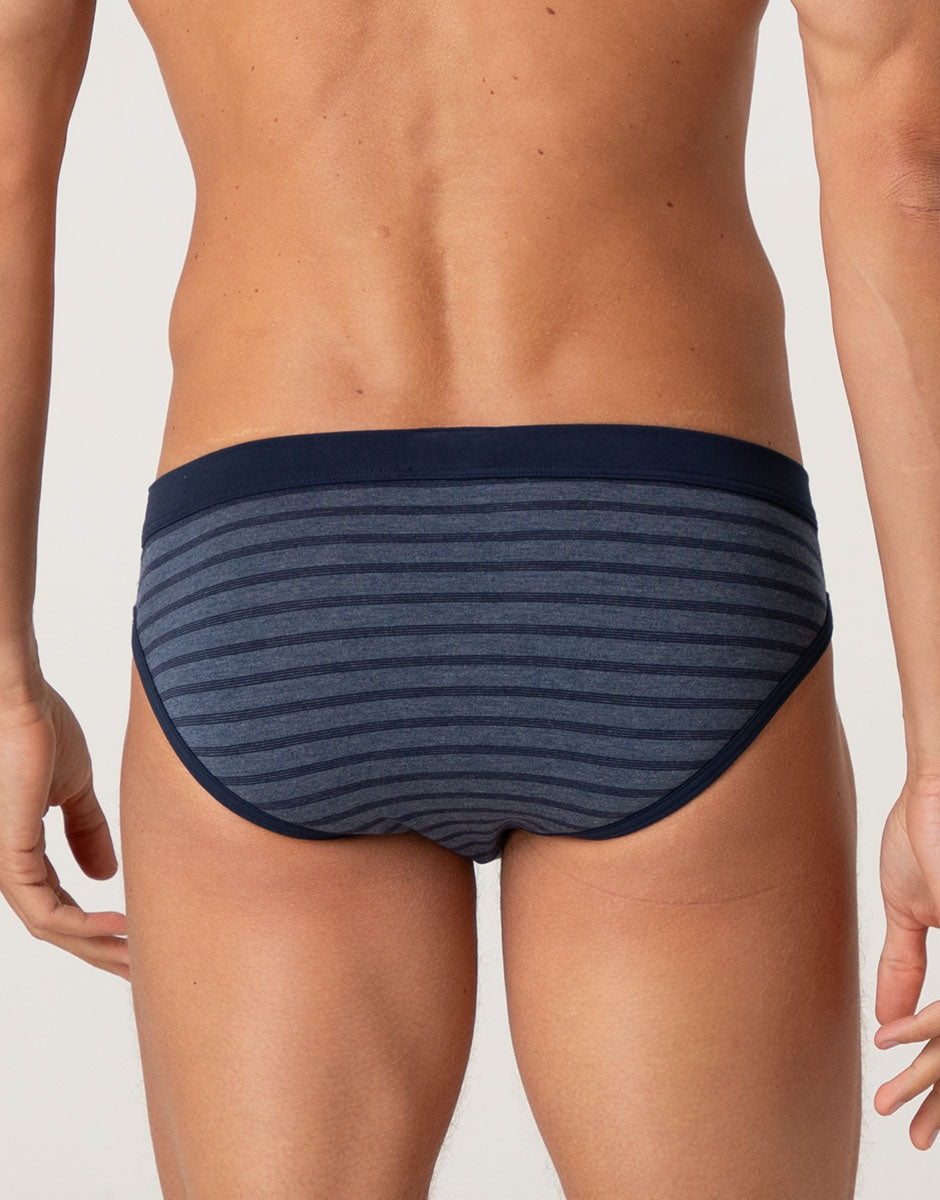 Lovable Man Jacquard Cotton Modal L0EQ6 slip righe