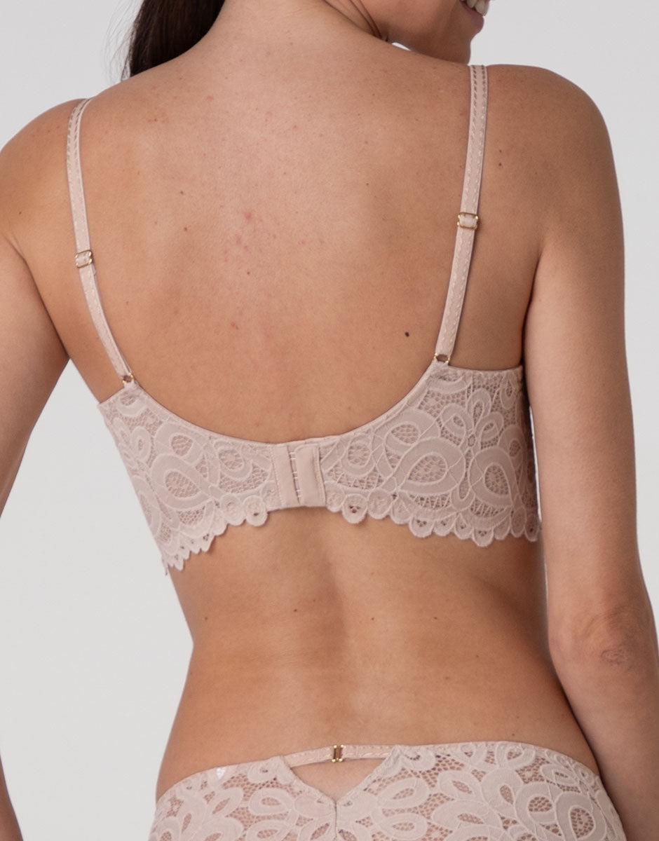 Lovable Craft Lace reggiseno ferretto cappuccino pizzo