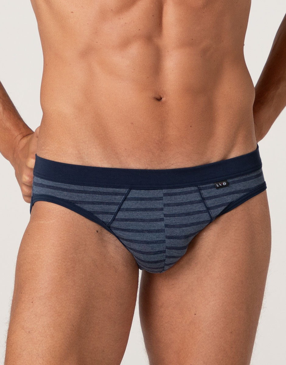 Lovable Man Jacquard Cotton Modal L0EQ6 slip righe