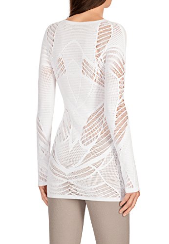 Wolford Maglione Pizzo Donna Bianco S Maniche Lunghe
