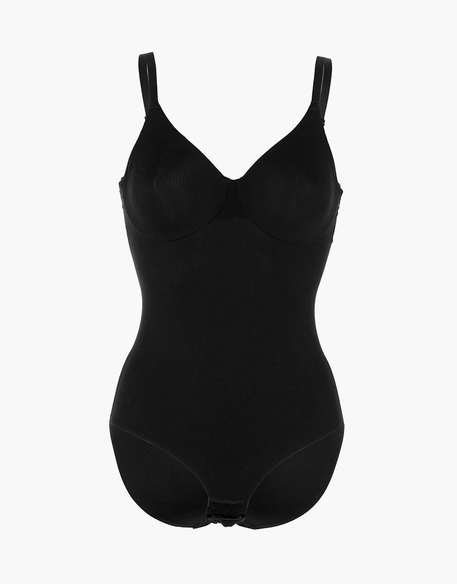 Lovable Invisible Essence body con ferretto nero microfibra