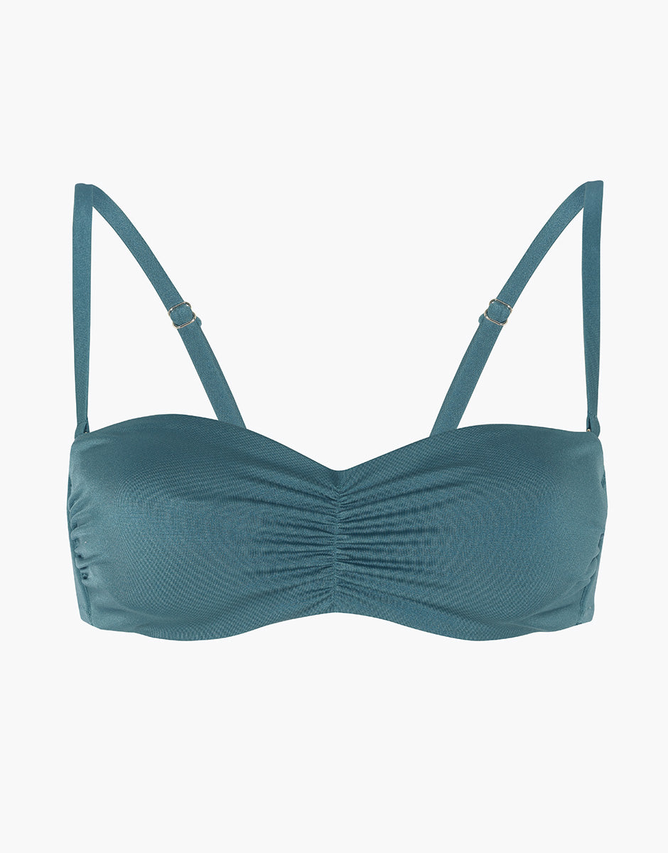Lovable Plain Trendy Reggiseno Fascia Verde Mare