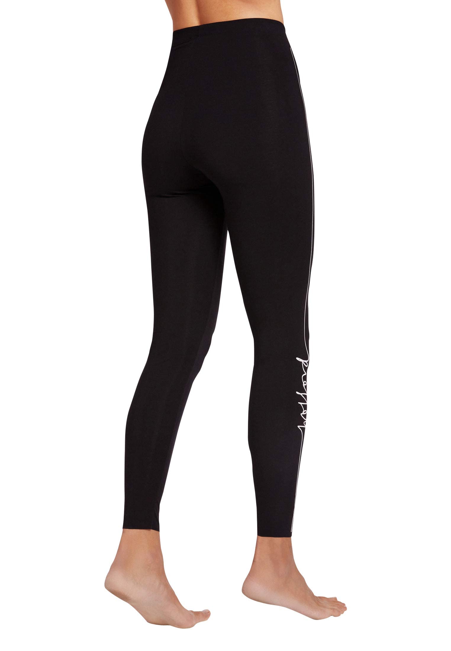 Wolford Script 9330 leggings nero bianco XS