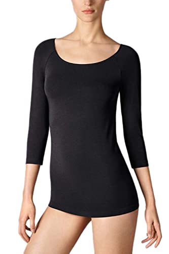 Wolford Melbourne Maglia Donna Maniche Lunghe Nero