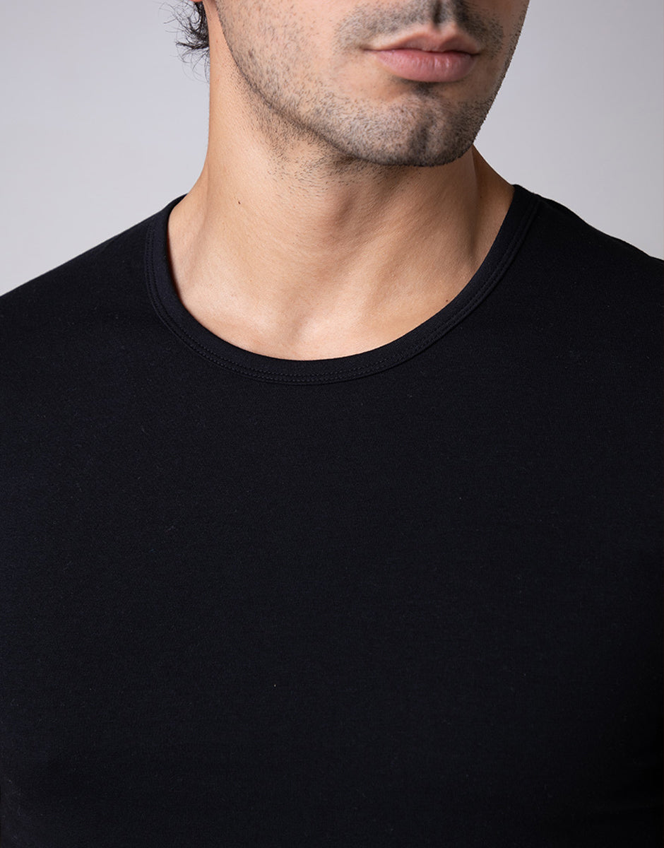 Lovable Cool Sensation T-shirt Girocollo Cotone Nero