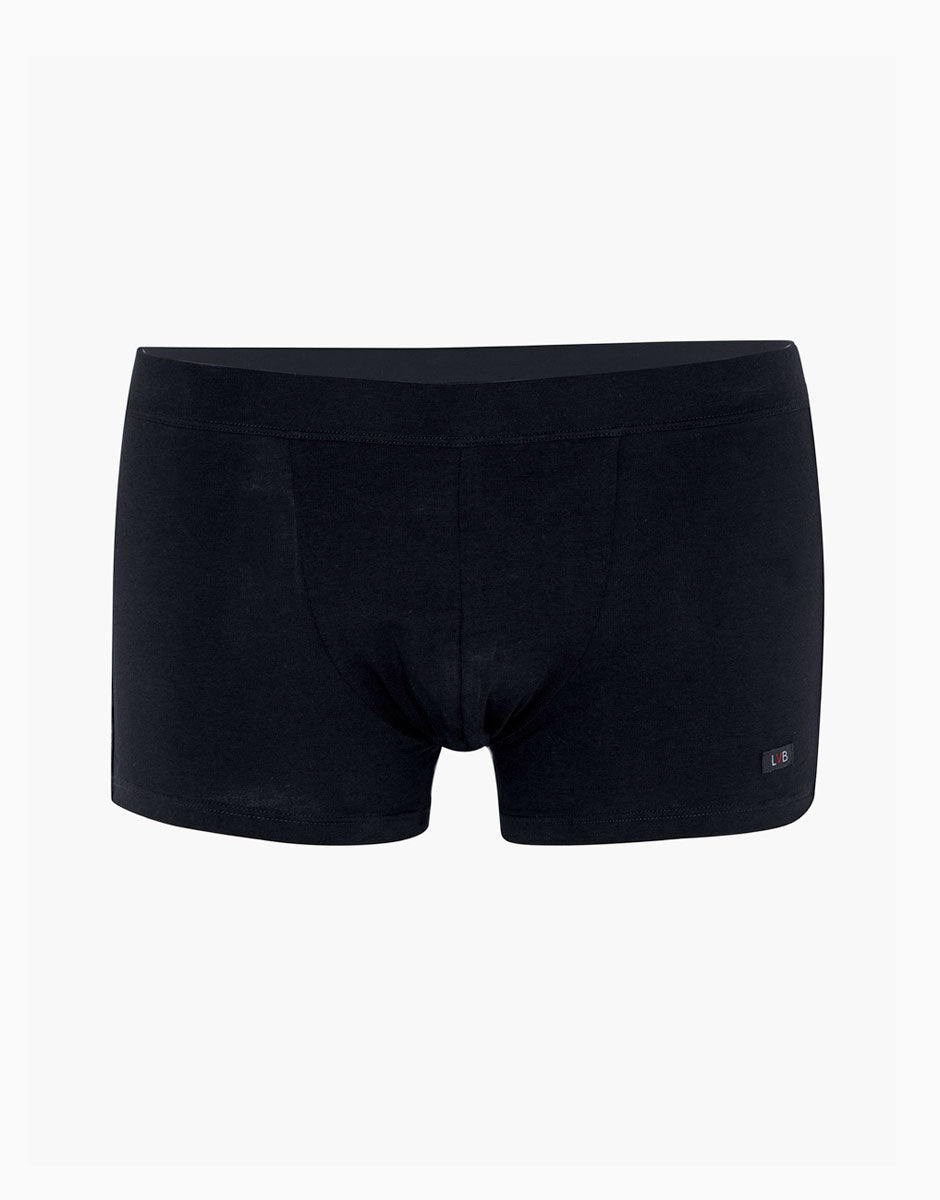 Lovable Man Cotton Stretch boxer nero cotone elasticizzato