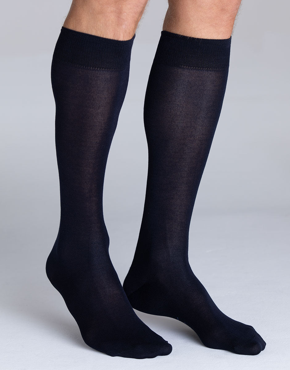 Lovable Man Calzini Lunghi Bamboo Blu Notte Viscosa