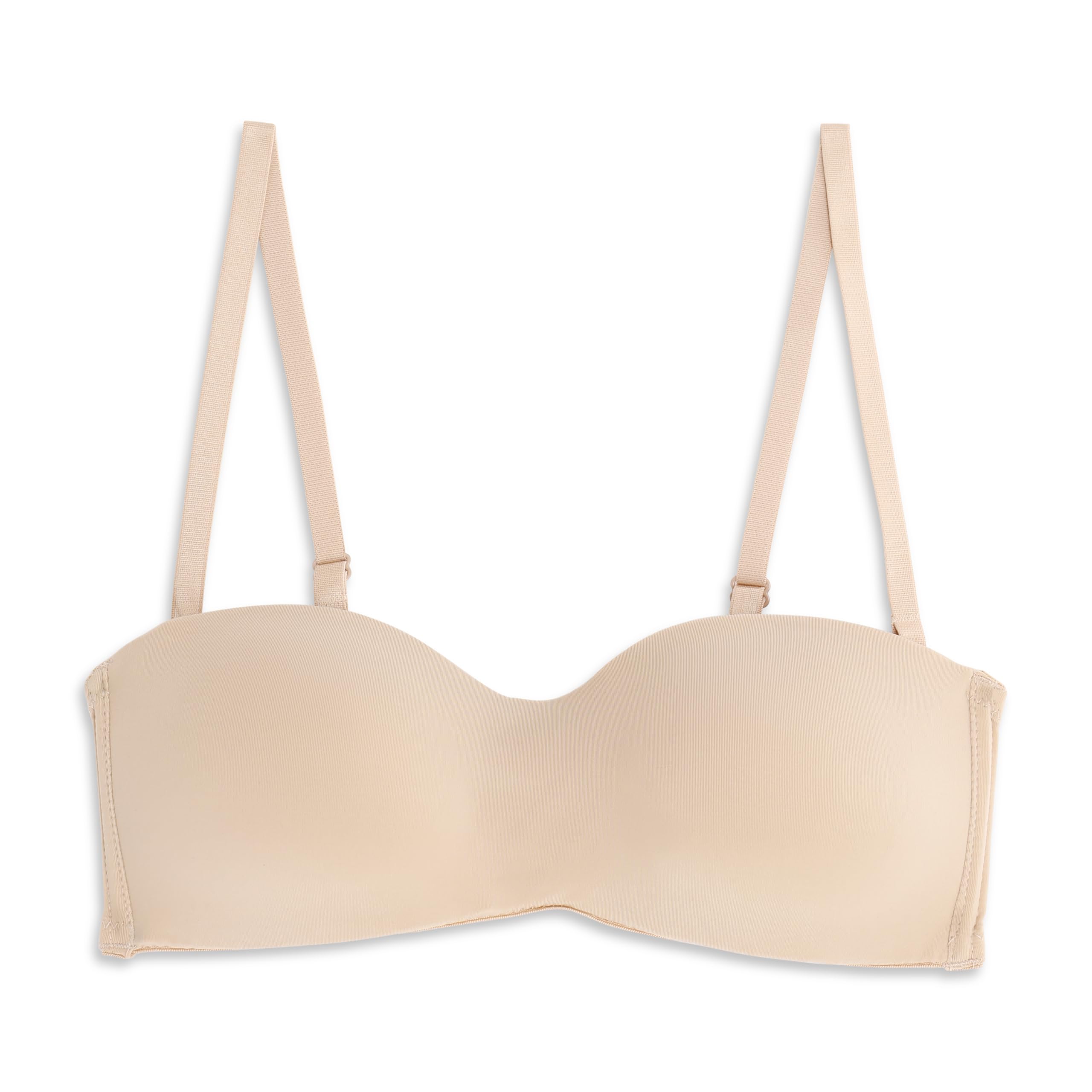 Cotonella Reggiseno a Fascia Imbottito 3B Senza Ferretto