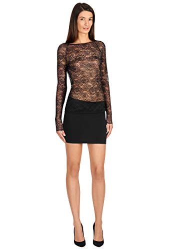 Wolford Maglione Donna Nero 44 Maniche Lunghe