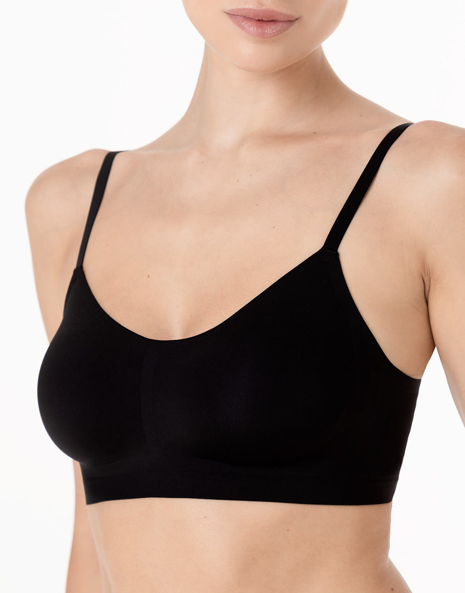 Lovable Invisible Fusion Brassiere Senza Ferretto Nero