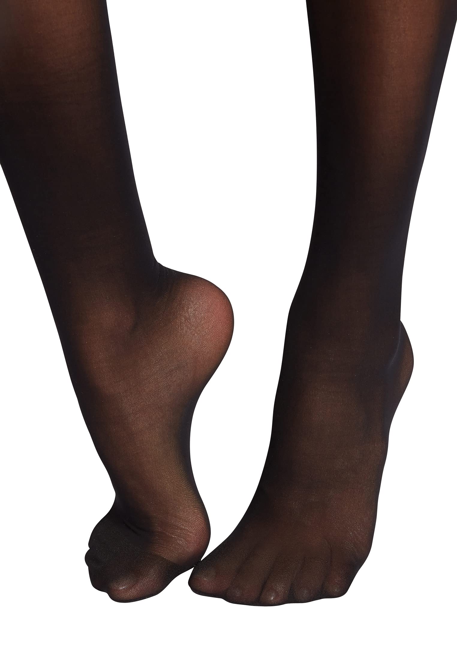 Wolford 10 Den Collant Velato Nero Trasparente