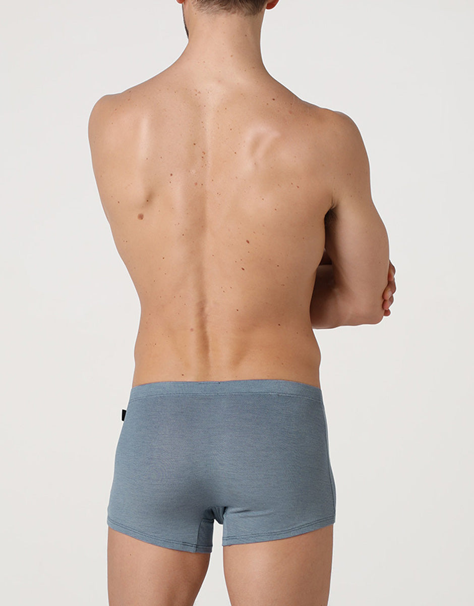 Lovable Man Piquet Micromodal boxer avio scuro