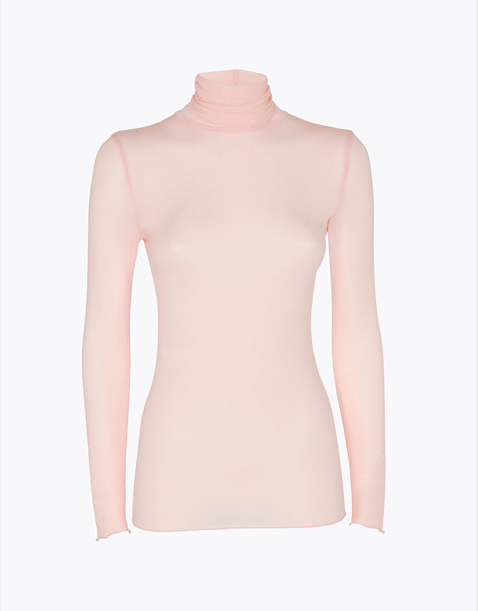 Lovable Ultralight Warm Maglia collo alto Rosa Cipria