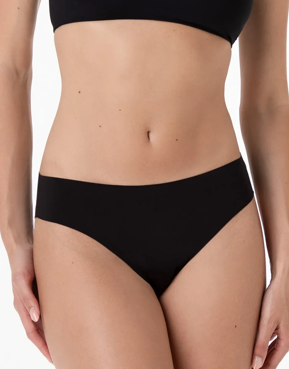 Lovable Second Skin Micro slip nero senza cuciture