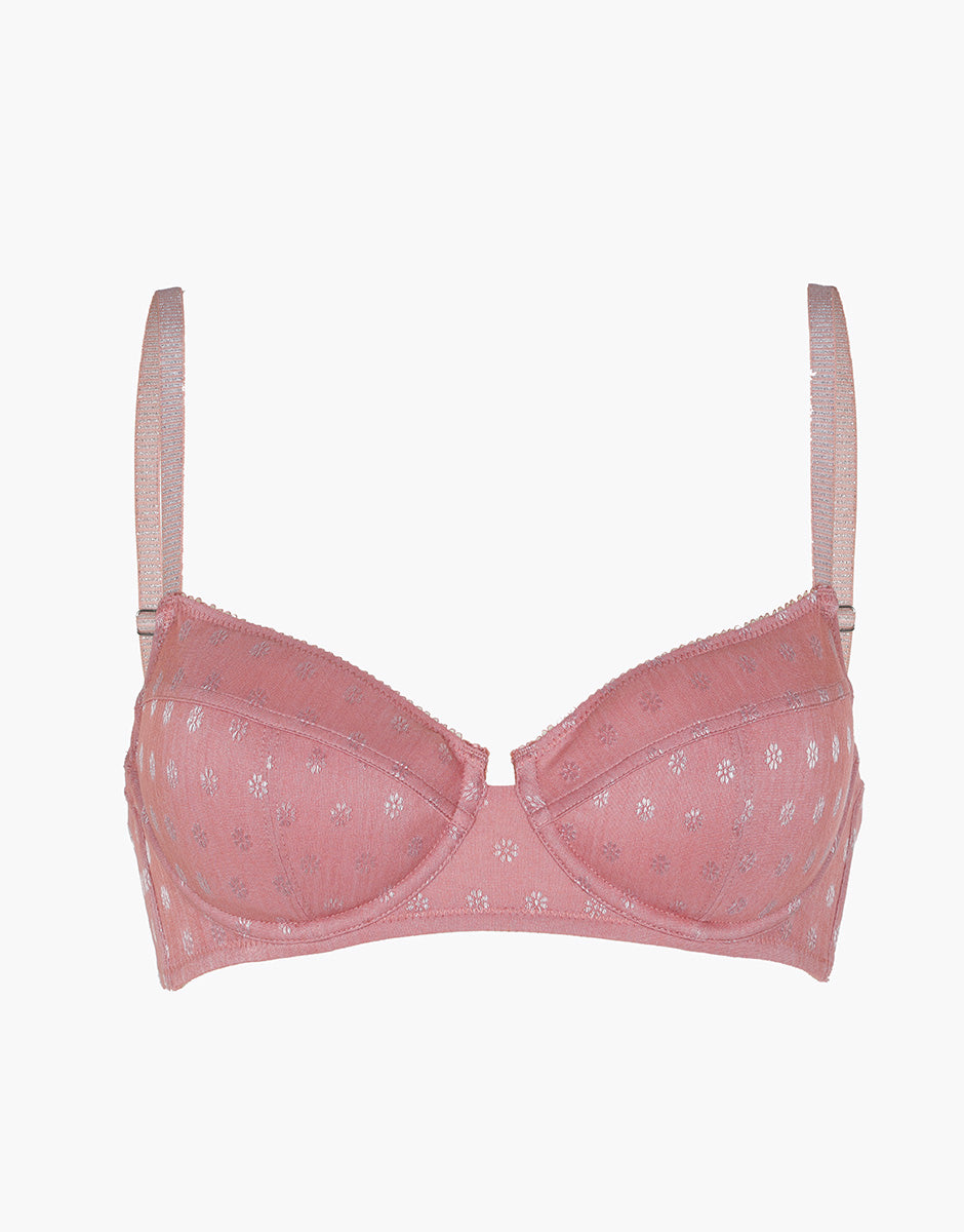 Lovable Daisy Fancy Micro reggiseno rosa polvere microfibra