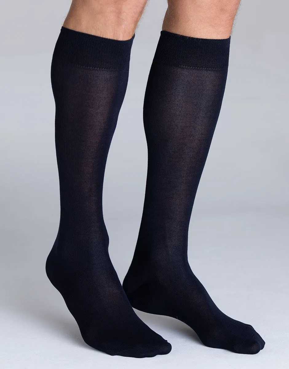 Lovable Man Calzini Lunghi Bamboo Blu Notte Viscosa