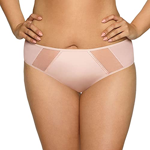 Ava 1923 Protea slip brasiliano L beige tulle