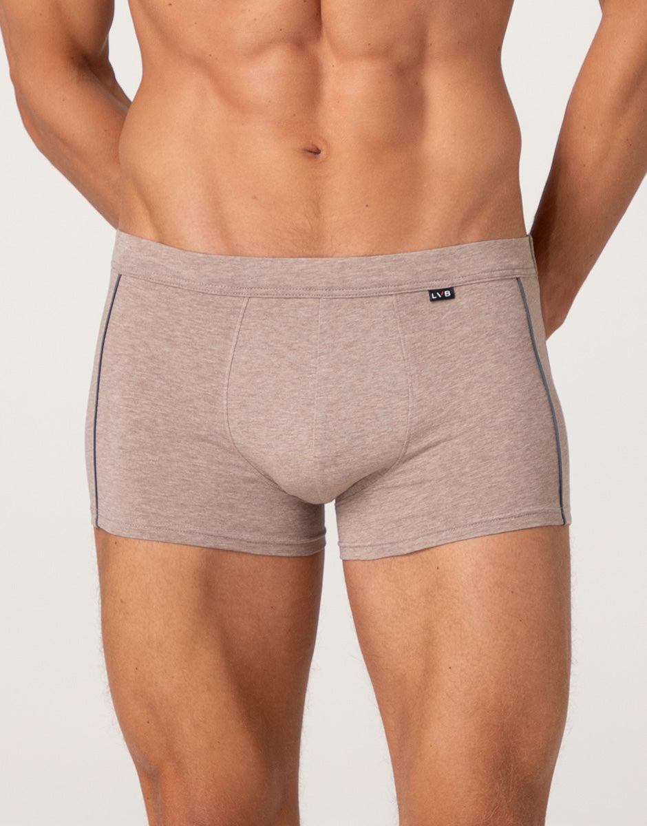 Lovable Dynamic Cotton Boxer Beige Melange cotone
