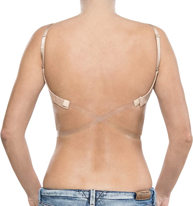 Bye Bra Spalline Silicone Trasparenti Regolabili