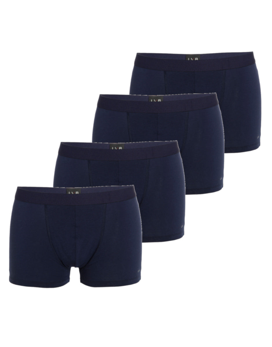 Lovable Man boxer cotone blu confezione 4 pezzi