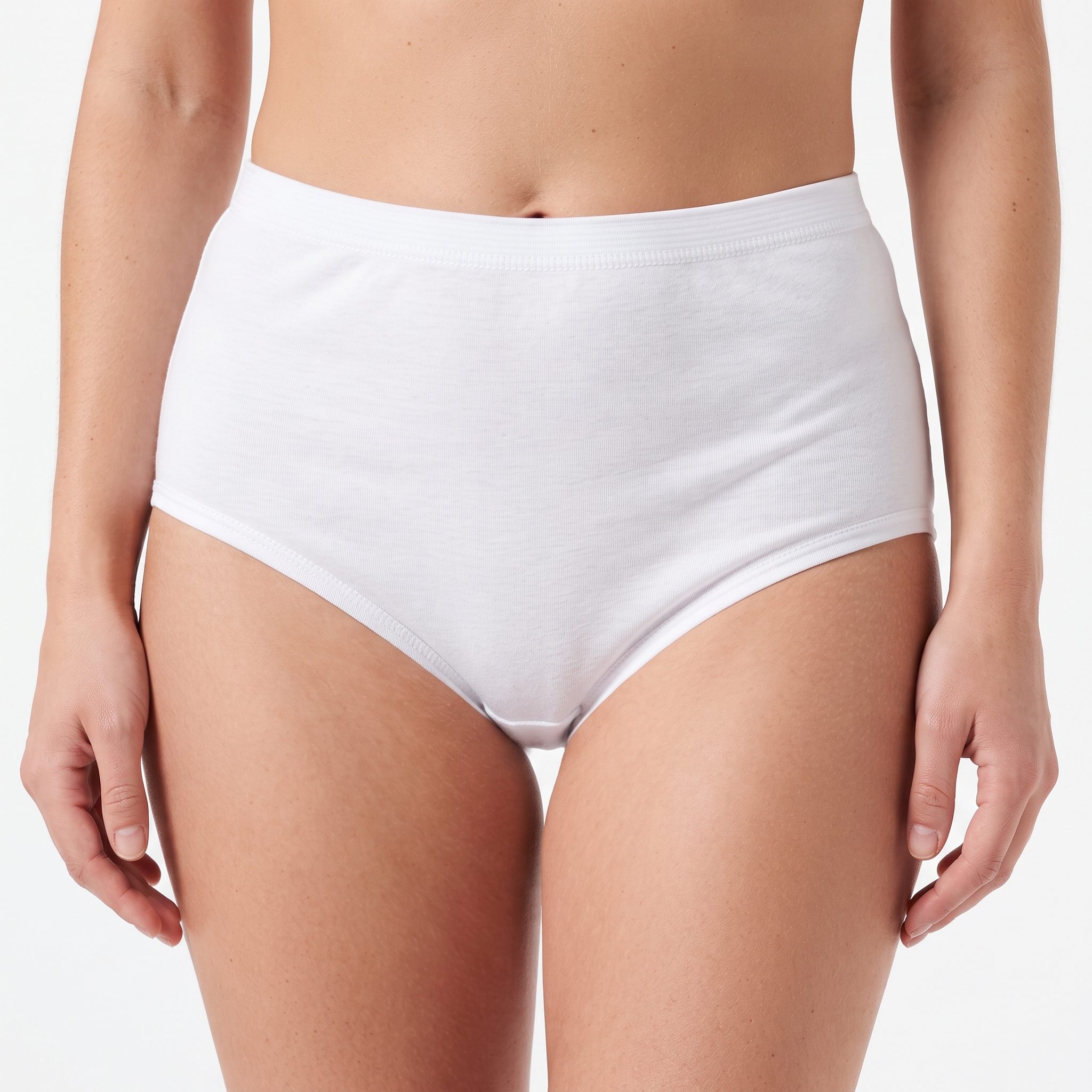 INTIMAMI Culotta cotone bielastico 3 pezzi vita alta