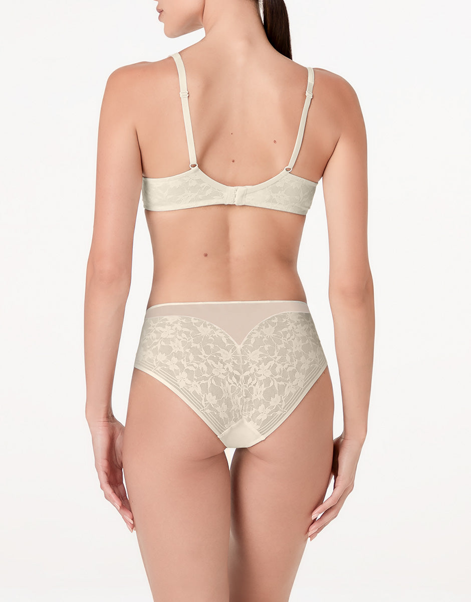 Lovable Blossom Lace slip donna avorio in pizzo floreale