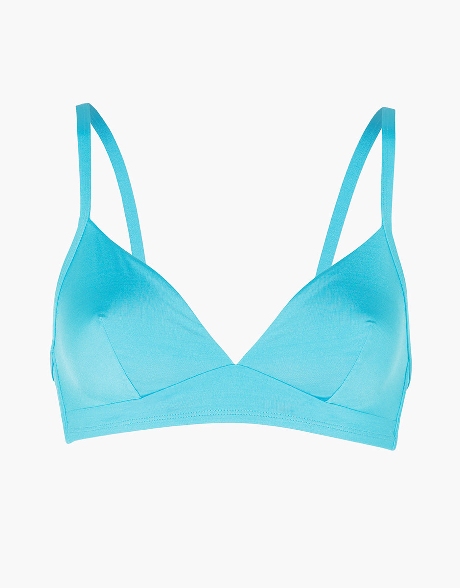 Lovable Essential Micro Triangolo Top Bikini Turchese