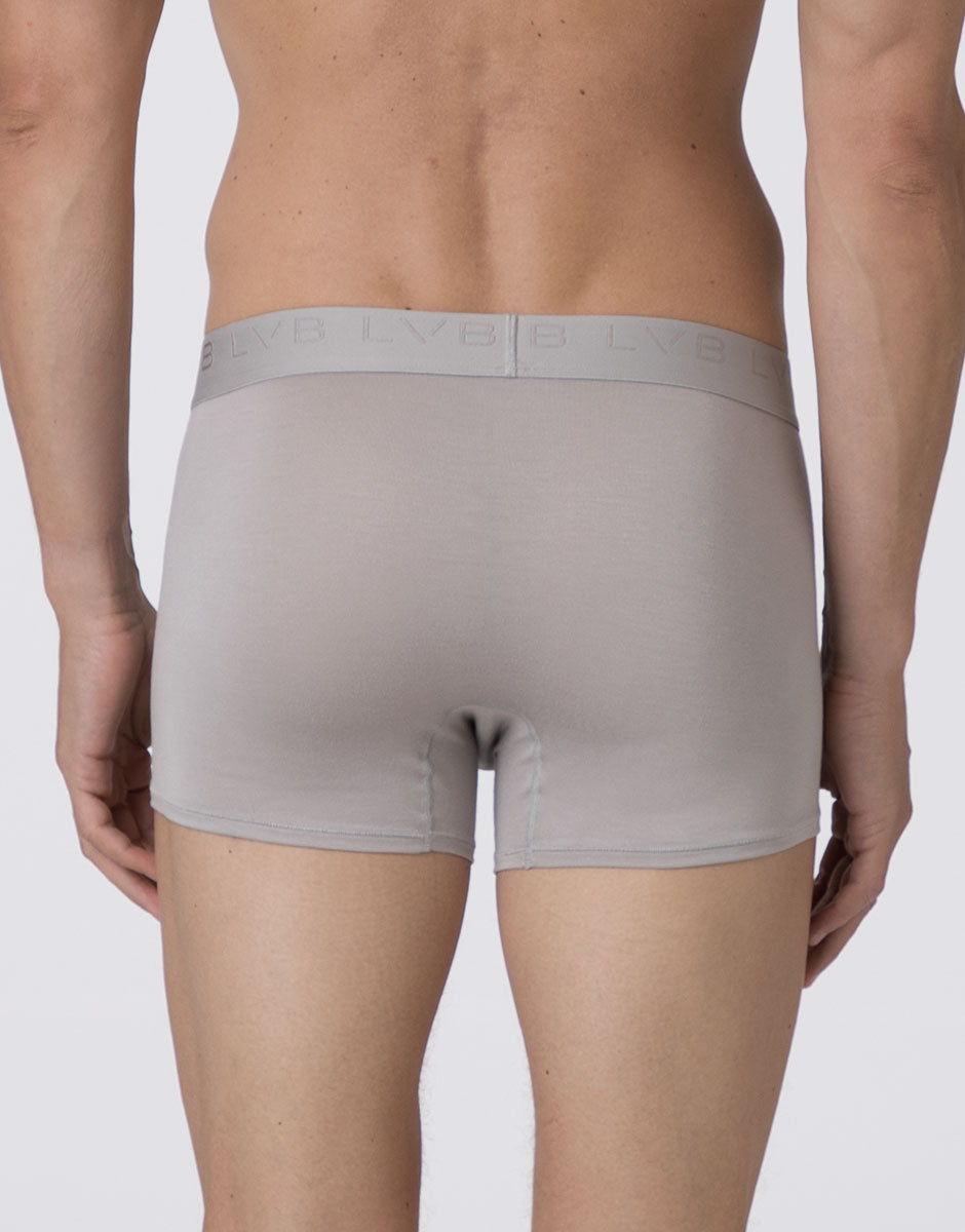 Lovable Man Ultra Stretch Modal boxer lungo grigio chiaro