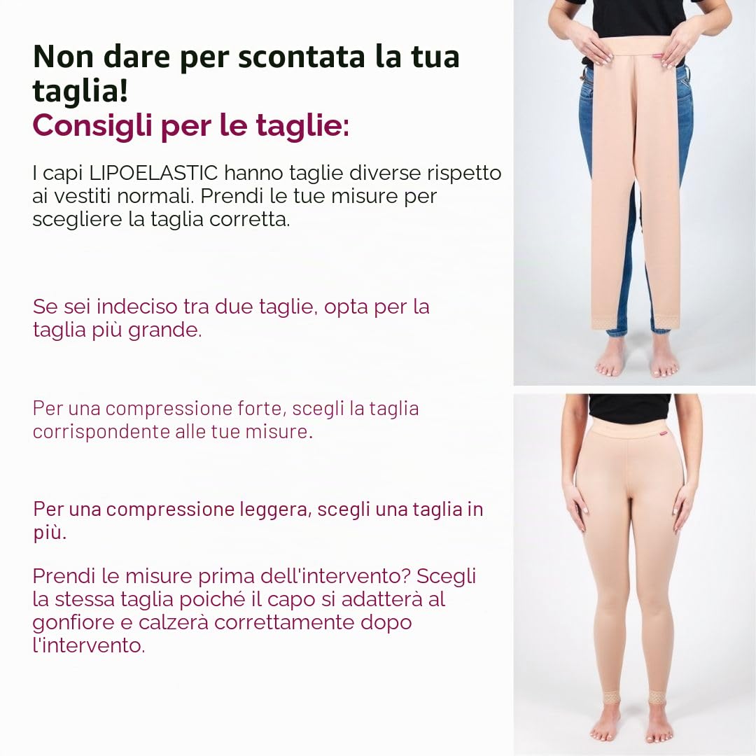 Lipoelastic VH Body Variant guaina compressiva pelle