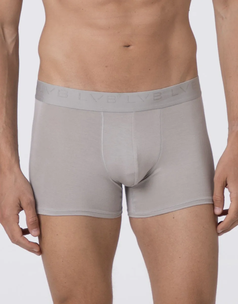 Lovable Man Ultra Stretch Modal boxer lungo grigio chiaro
