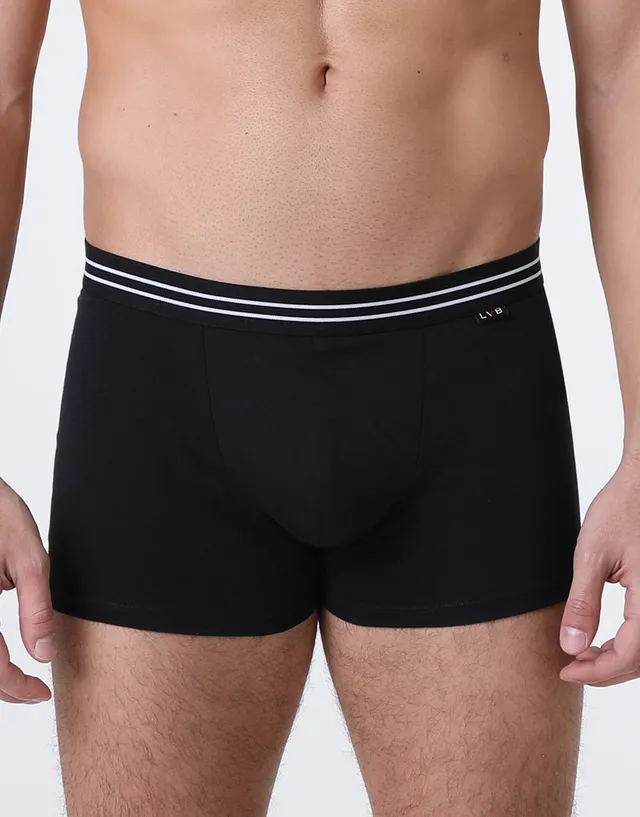 Lovable Man Basic Multipack boxer uomo nero 2 pezzi cotone