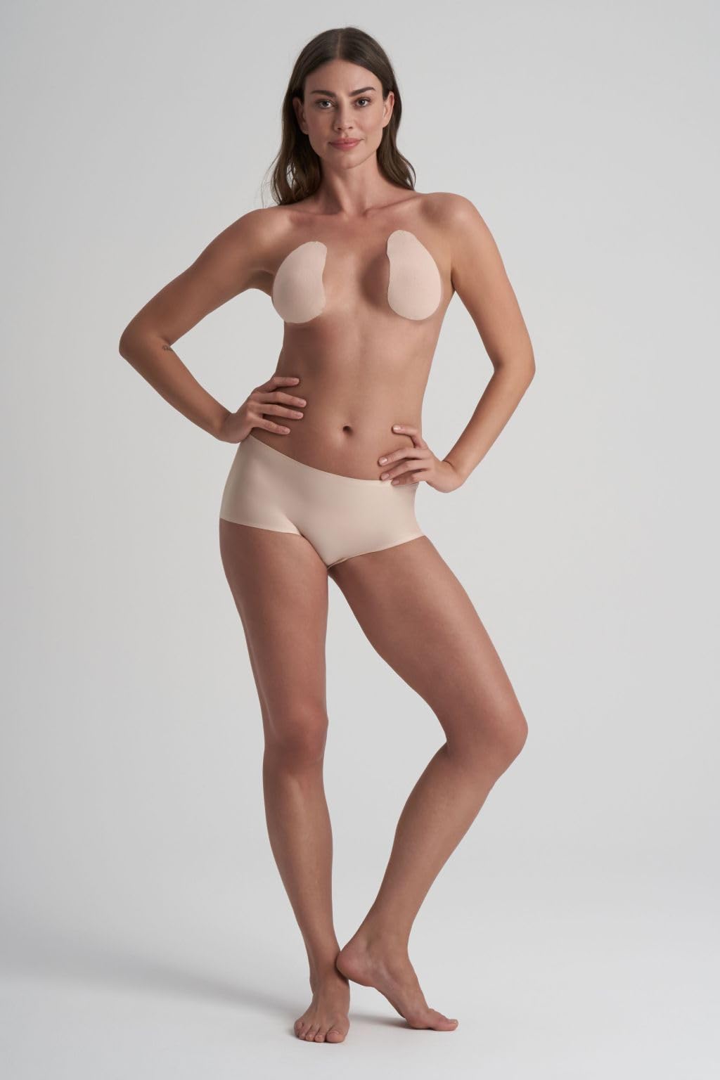 Bye Bra Breast Lift Tape reggiseno adesivo beige S-M