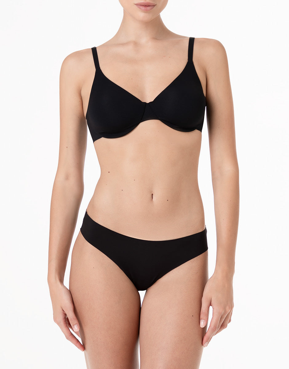 Lovable Invisible Essence reggiseno con ferretto nero senza imbottitura