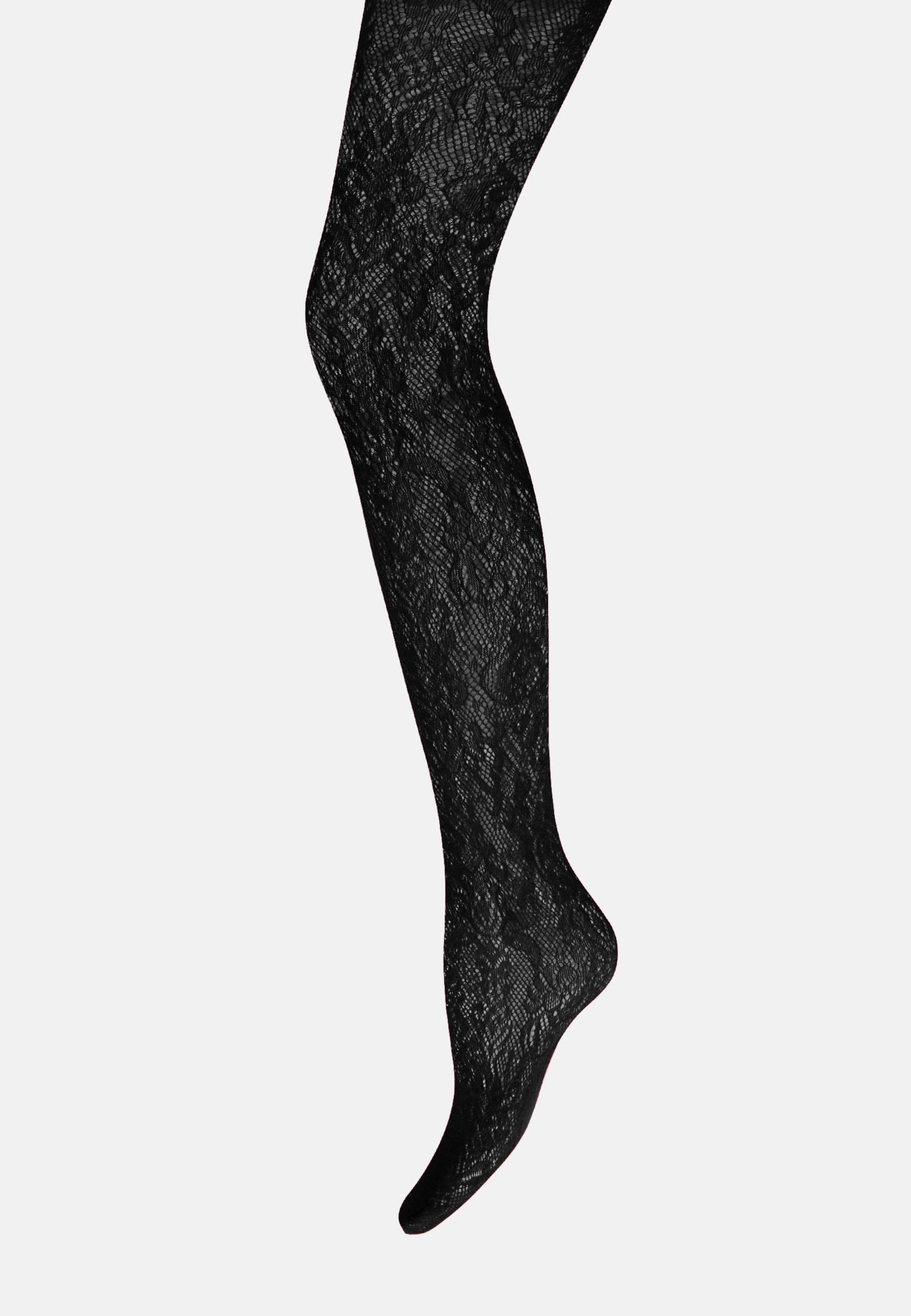 Wolford Phyllis collant a rete nero S